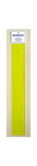 Add-A-Quarter Ruler 2.5" x 18"