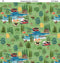 All New England Shop Hop 2025 Campground Scenic - Green