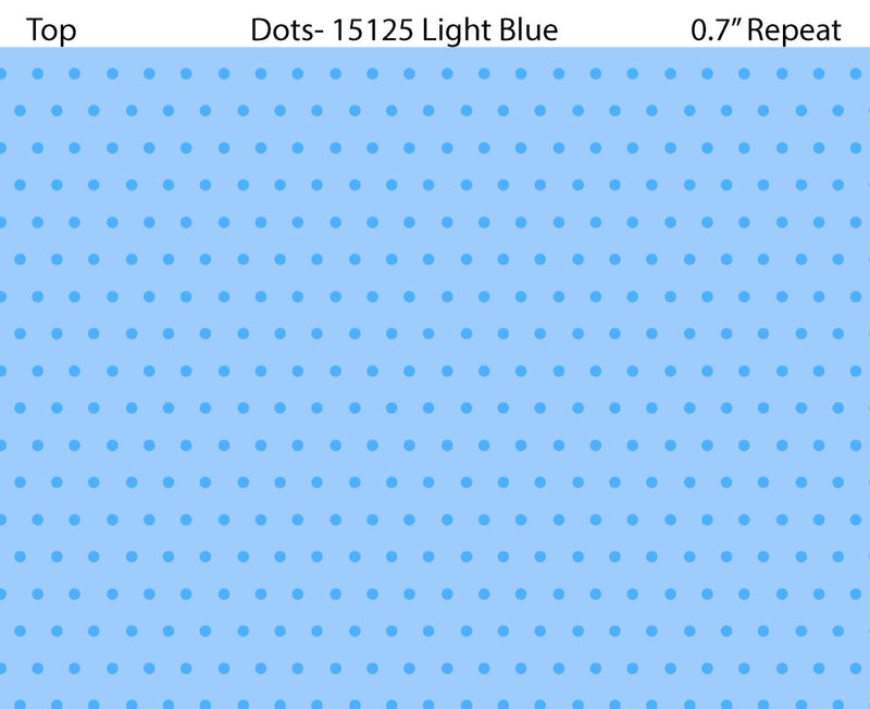 All New England Shop Hop 2025 Dots - Light Blue