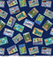 All New England Shop Hop 2025 New England Postcards - Navy