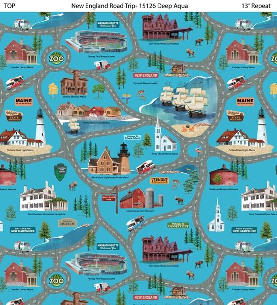 All New England Shop Hop 2025 New England Road Trip - Deep Squa