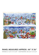 All Seasons Winter 36" Panel - Multi