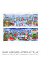 All Seasons Winter 36" Panel - Multi