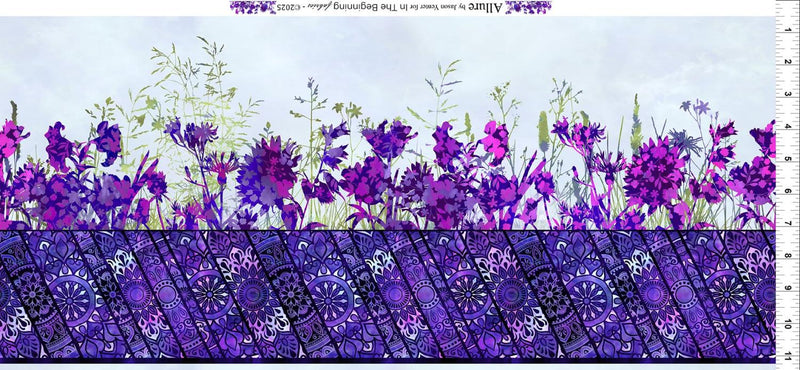 Allure Border Stripe - Purple