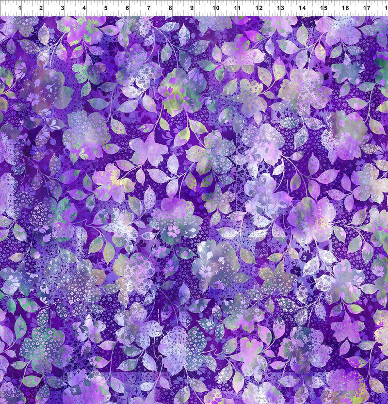Allure Patchwork Floral - Purple