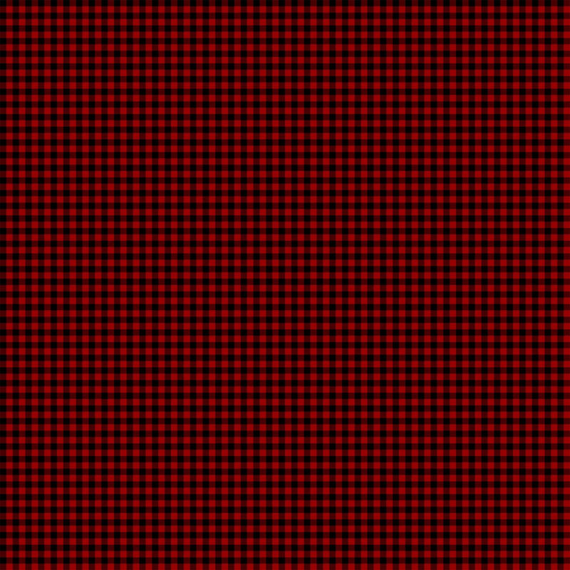 Alpine Winter Buffalo Check Red