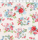 Americana Tossed Bouquets - Light Cream