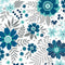 Among the Wildflowers II Wildflowers - Indigo