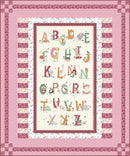 Animal Alphabet Quilt Kit Pink