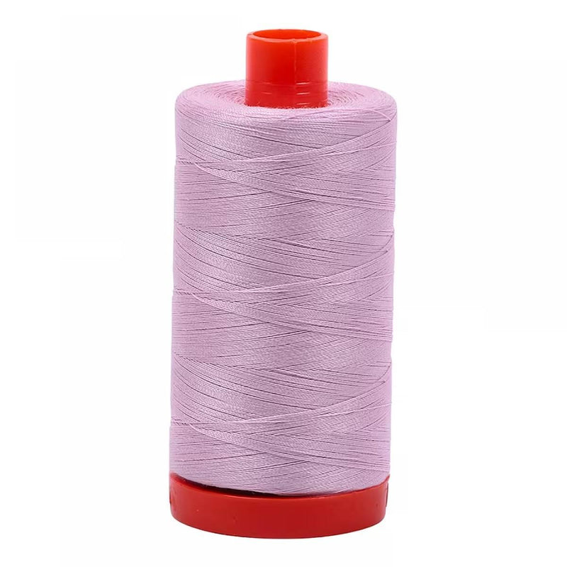 Aurifil Cotton Thread Solid 50wt 1422yds Light Lilac 2510
