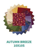 Autumn Breeze 10" Squares - 40 pieces