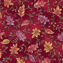 Autumn Breeze Dancing Leaves - Red