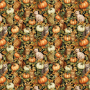 Autumn Cats Cats and Pumpkins - Multi