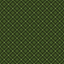 Autumn Cats Plaid Season - Green