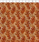 Autumn Elegance Acorn Leaves - Multi