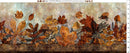 Autumn Elegance Border Stripe - Multi   1 3/8 yard pre-cut