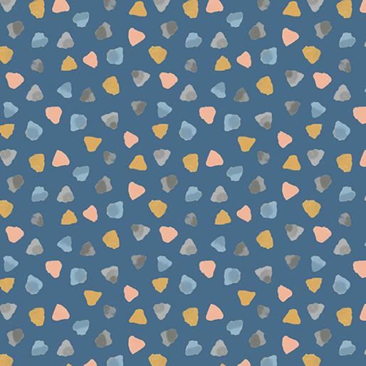 Baby Dino Comfort Flannel Dino Geo - Blue