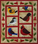 Backyard Birds Wall Quilt Kit