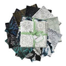 Bali Blenders Gray/Black Fat Quarter Pack - 10 pcs