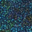 Bali Fantasy Garden Buds - Navy Multi