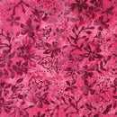 Bali Palettes Berries Floral Sprigs - Cranberry