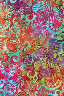 Bali Palettes Rainbow Mod Paisley - Bright Multi