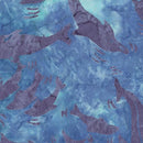 Bali Under the Sea Dolphin  - Royal/Aqua