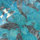 Bali Under the Sea Dolphin  - Turquoise