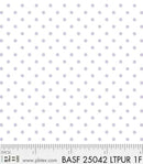 Basically Hugs Flannel Dots - Light Purple