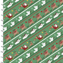 Be Merry Bias Stripe - Green