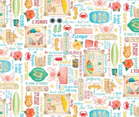 Beach Retreat Beach Vibes - Multi