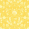 Beach Retreat Seaside Tonal - Golden Yellow