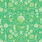 Beach Retreat Seaside Tonal - Green