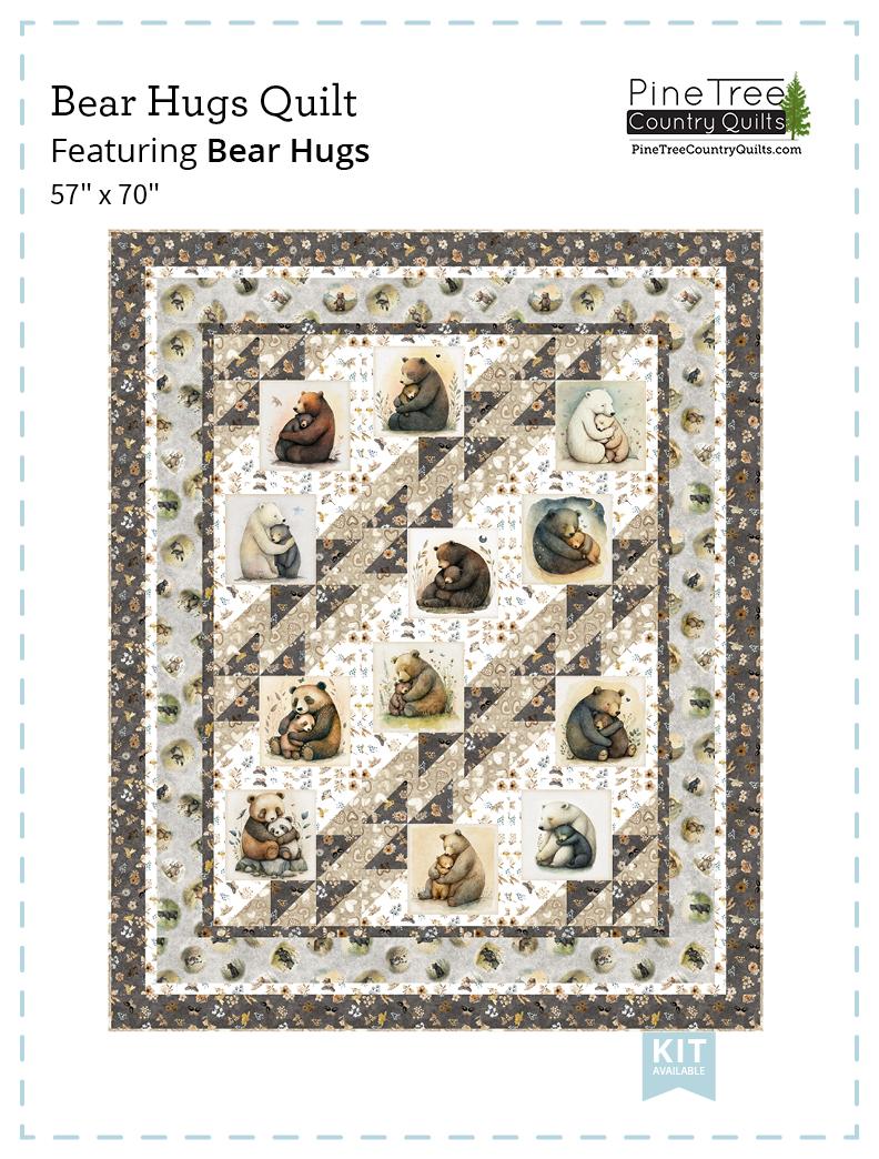 Bear Hugs Quilt Kit