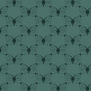 Bee Haven Etched Cabbage Butterfly - Teal
