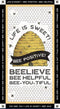 Bees Life Panel Kit- Panel & backing only