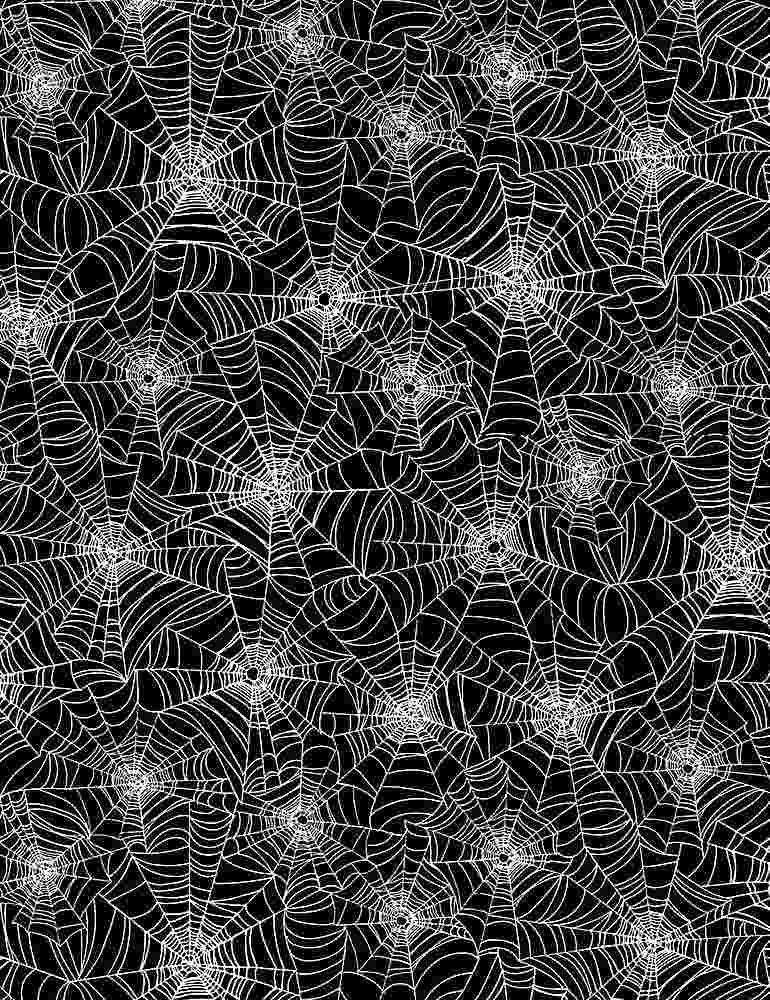 Black Spider Webs Glow in the Dark Halloween Web