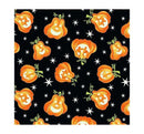Boo! Glow - Tossed Bird on Pumpkin Black