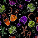 Boo Town Illuminated Potion - Black