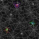 Boo Town Spider Webs - Black