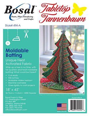 Bosal Tabletop Tannenbaum Moldable Batting 494A