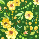 Botanical Nectar Floral - Green