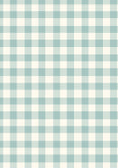 Country Comfort Flannel Buffalo Check - Duck Egg
