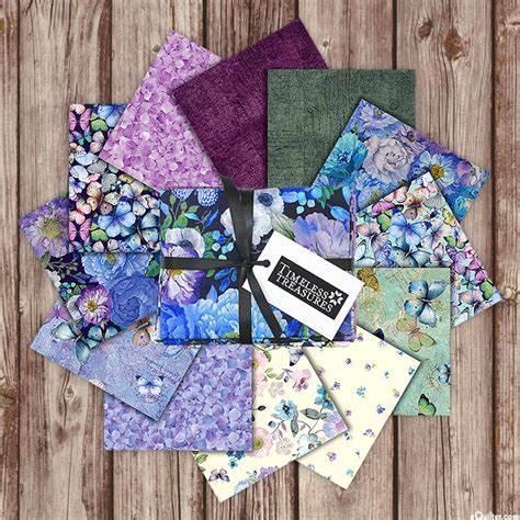 Butterfly Dreams - Fat Quarter Pack - 12 pcs