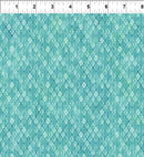 Butterfly Fantasy Lattice - Teal