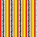 Camp Peanuts Stripe - Yellow/Red