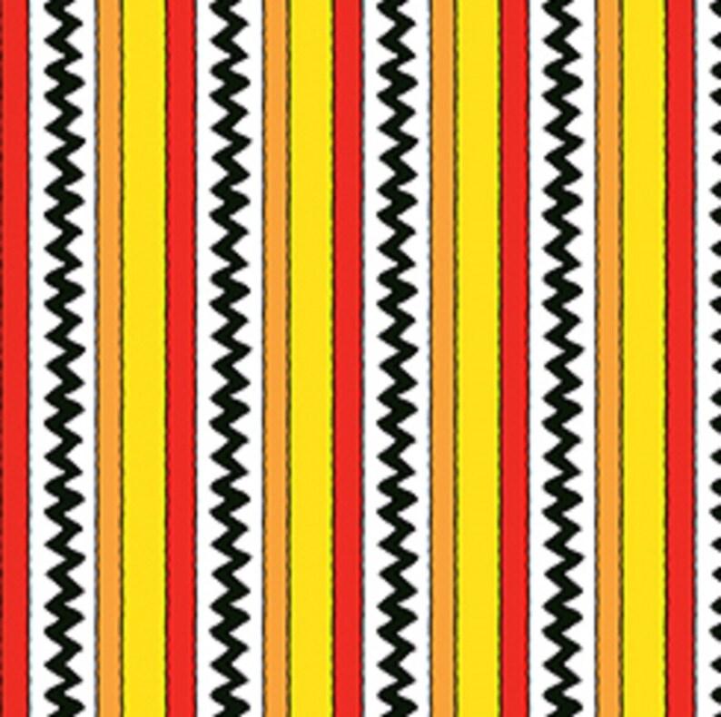 Camp Peanuts Stripe - Yellow/Red