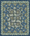 Carpet Bag Romance - Blue Quilt Kit