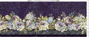 Carpet Bag Romance Border Stripe - Purple