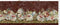 Carpet Bag Romance Border Stripe - Red
